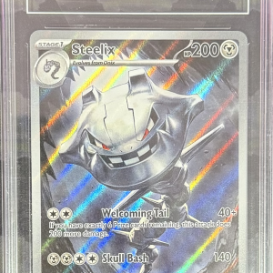 Steelix - 2025 Pokemon Mega Evolution - Mega Base Set #150/132 - Illustration Rare - TAG 10