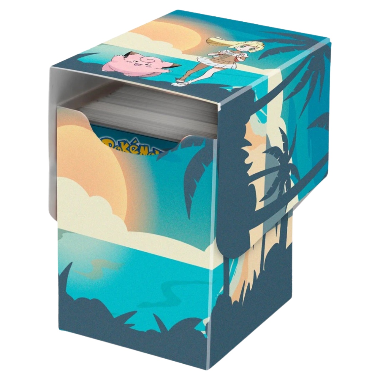 Ultra Pro: Pokemon - Lillie and Clefairy Deck Box - 100+ - Image 2